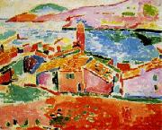 Henri Matisse Les toits de Collioure, oil painting on canvas